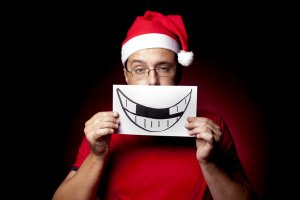 man with missing teeth
