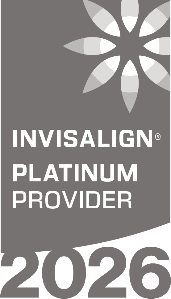 Invisalign Platinum Provider 2026 badge