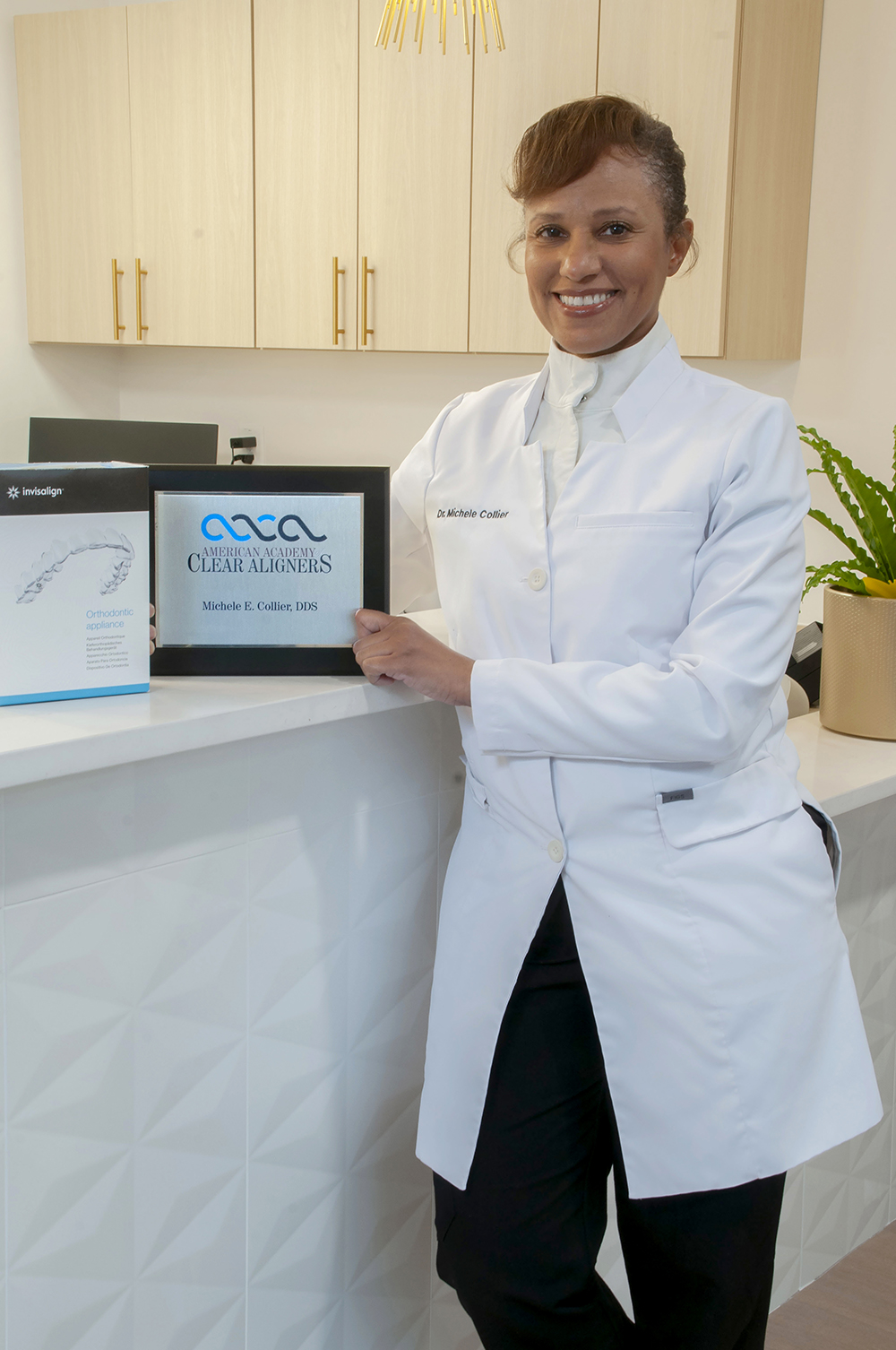 A calm, spa-like treatment room at Waterstone Family Dentistry