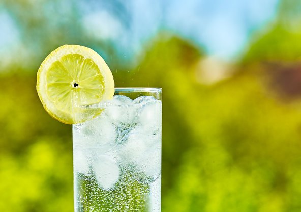sparkling water
